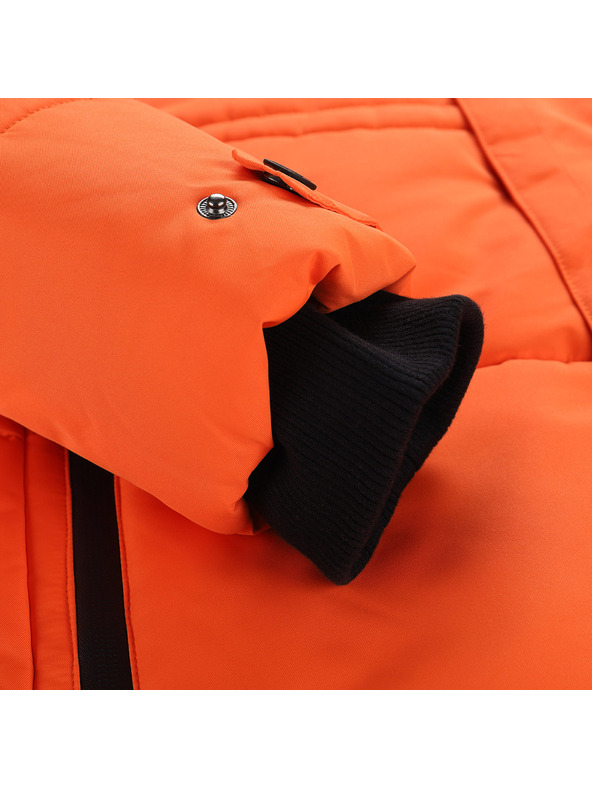ALPINE PRO Moška jakna z membrano ptx ALPINE PRO MOLID pikantno oranžna