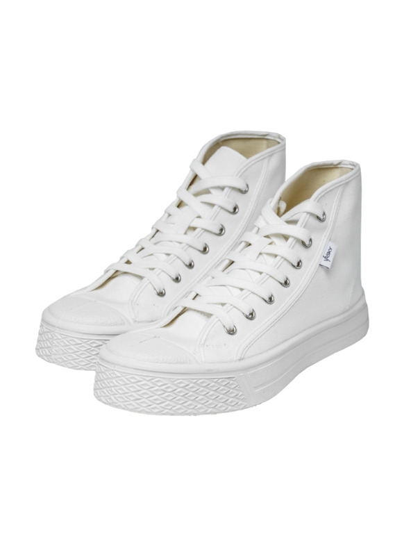 Vasky Moški platneni gležnjarji / škornji Vasky Kanvasky High beli