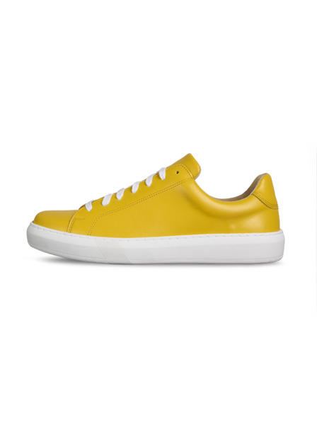 Vasky Moške usnjene superge / škornji rumene barve Vasky Glory Yellow
