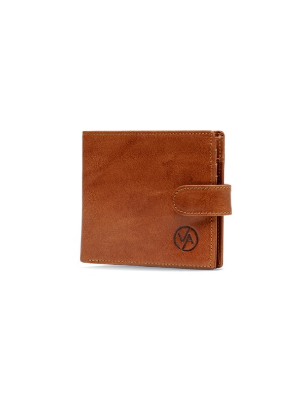 Vasky Vasky Fredy Cognac - usnjena denarnica rjava - češka proizvodnja iz Zlína