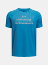 Under Armour Deška majica Under Armour UA Tech Split Wordmark SS-GRY
