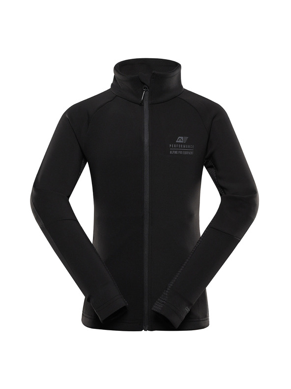 ALPINE PRO Otroška hitro sušeča se majica ALPINE PRO GOLLO 2 črna