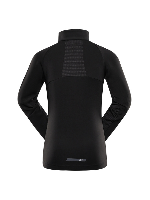 ALPINE PRO Otroška hitro sušeča se majica ALPINE PRO GOLLO 2 črna