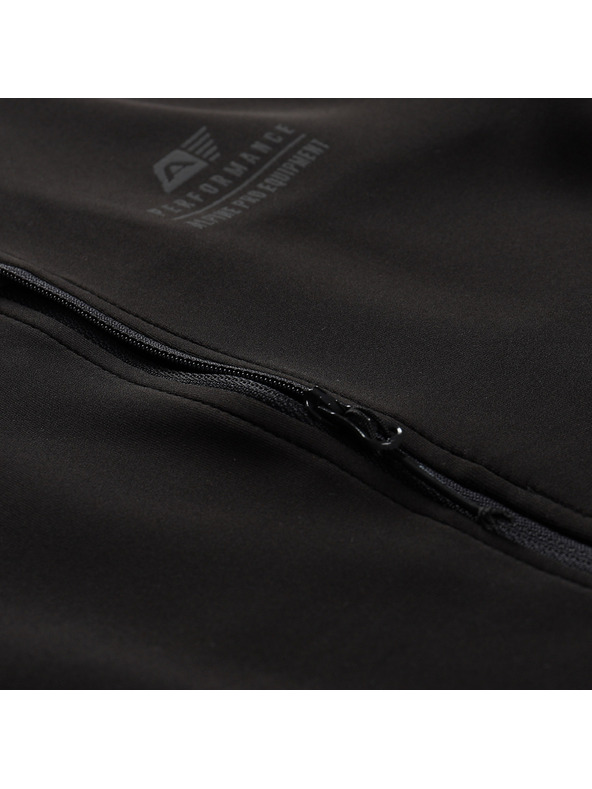 ALPINE PRO Otroška hitro sušeča se majica ALPINE PRO GOLLO 2 črna