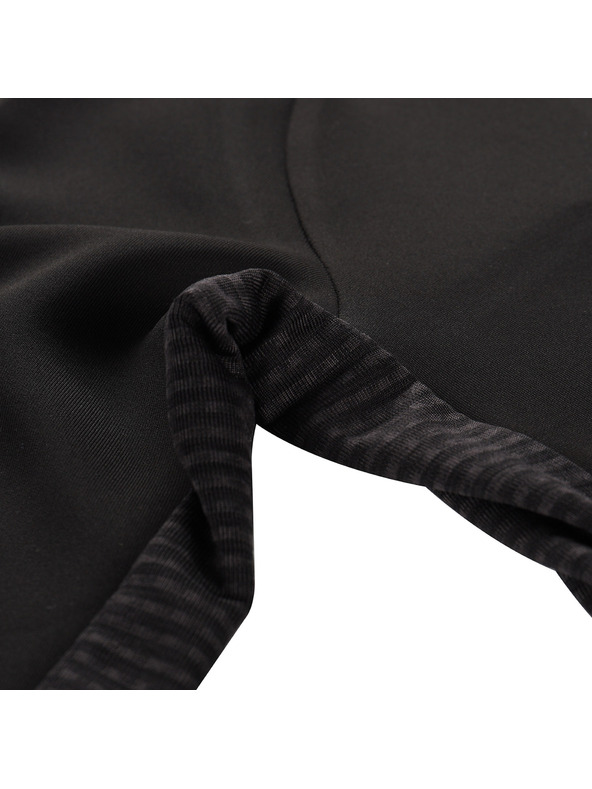 ALPINE PRO Otroška hitro sušeča se majica ALPINE PRO GOLLO 2 črna