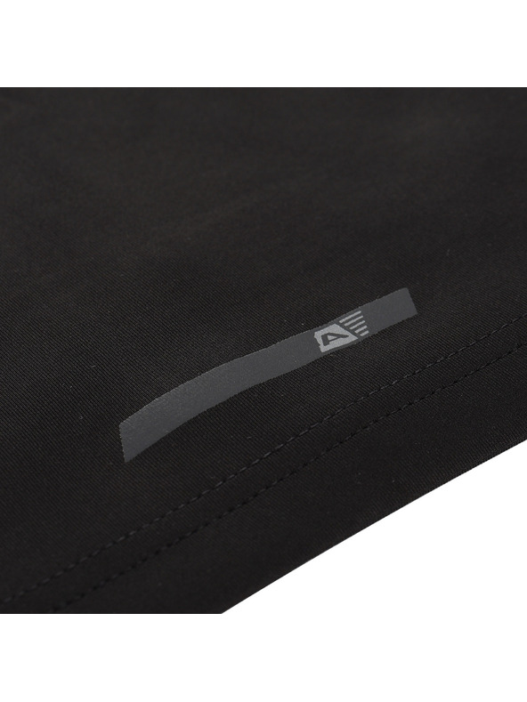 ALPINE PRO Otroška hitro sušeča se majica ALPINE PRO GOLLO 2 črna