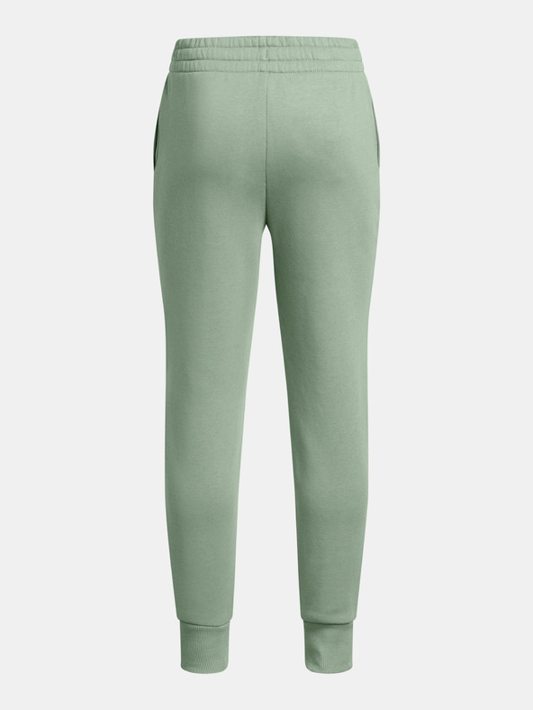 Under Armour Dekliške spodnji del trenirke Under Armour UA Rival Fleece Joggers-GRY