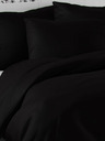 Kvalitex Satenska posteljnina LUXURY COLLECTION 140x200, 70x90cm črna