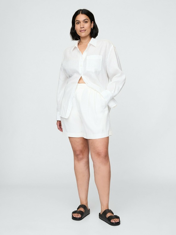 GAP Lanene kratke hlače GAP