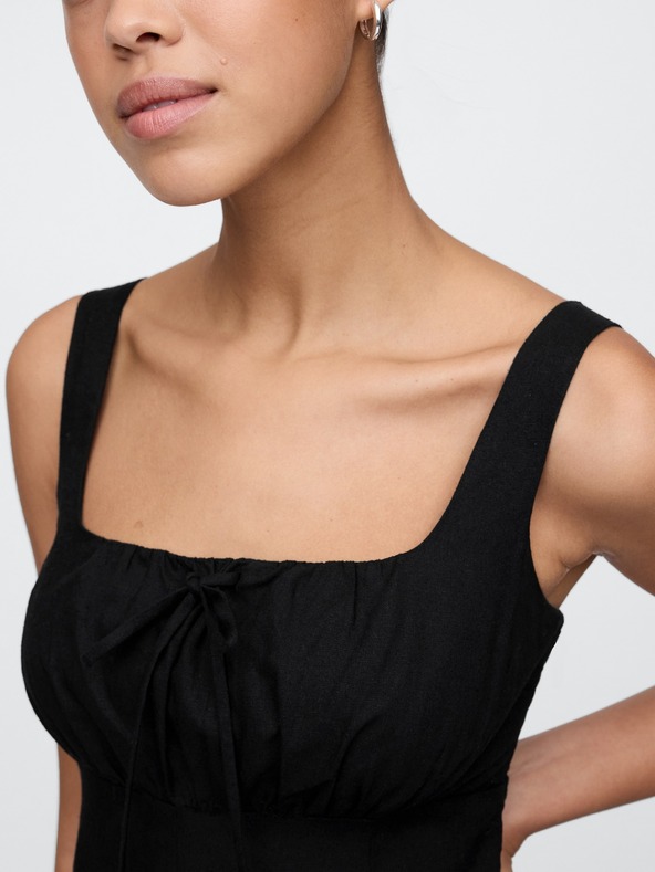 GAP Lanena maksi obleka GAP