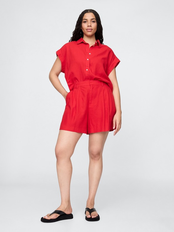 GAP Lanene kratke hlače GAP