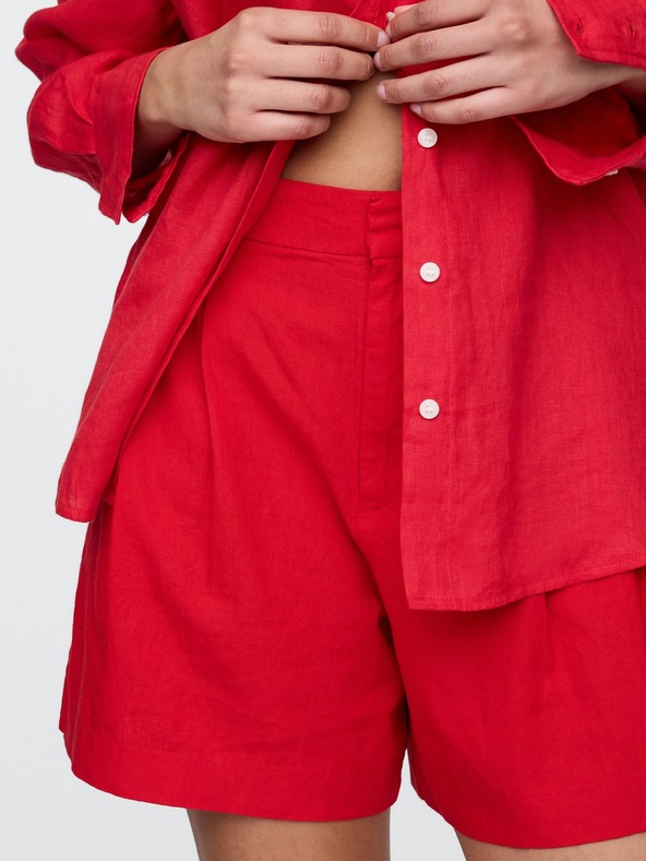 GAP Lanene kratke hlače GAP