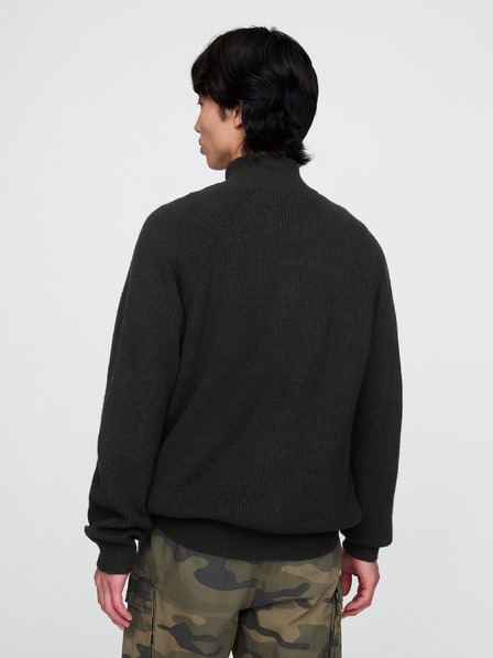 GAP Rebrasti pulover CashSoft