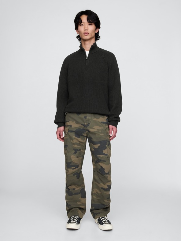 GAP GAP pulover z rebri CashSoft