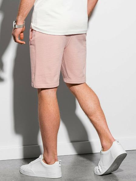 Ombre Clothing Rožnate moške trenirke Ombre Clothing W291