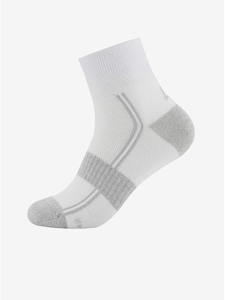 ALPINE PRO Alpine Pro 3HARE 2 sivo-bele unisex nogavice