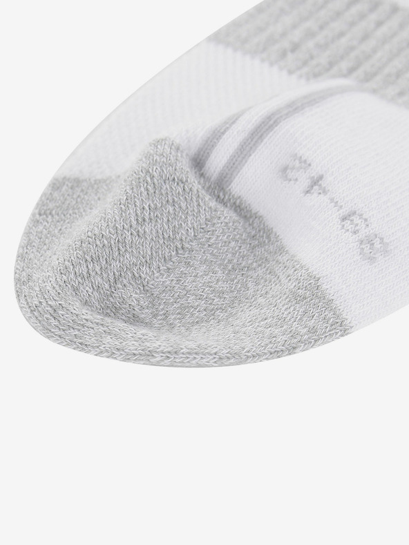 ALPINE PRO Alpine Pro 3HARE 2 sivo-bele unisex nogavice