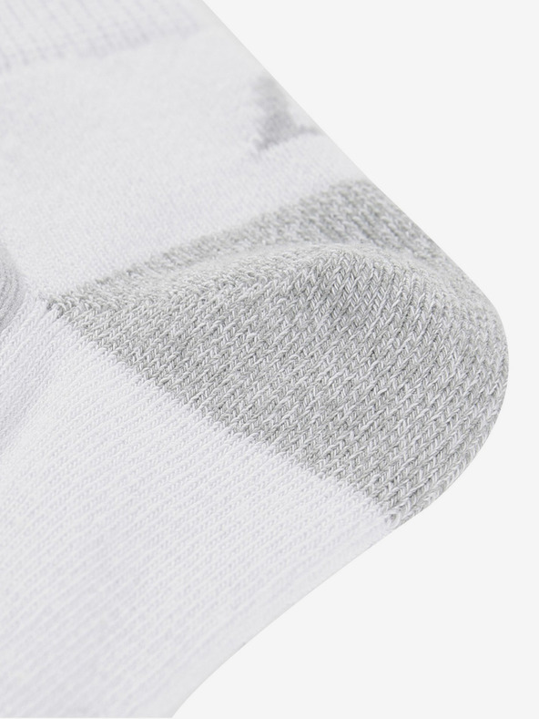 ALPINE PRO Alpine Pro 3HARE 2 sivo-bele unisex nogavice