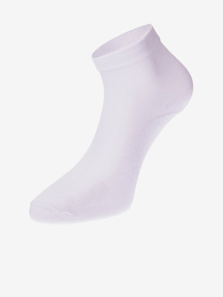 ALPINE PRO Bele unisex nogavice - 2 para ALPINE PRO 2ULIANO