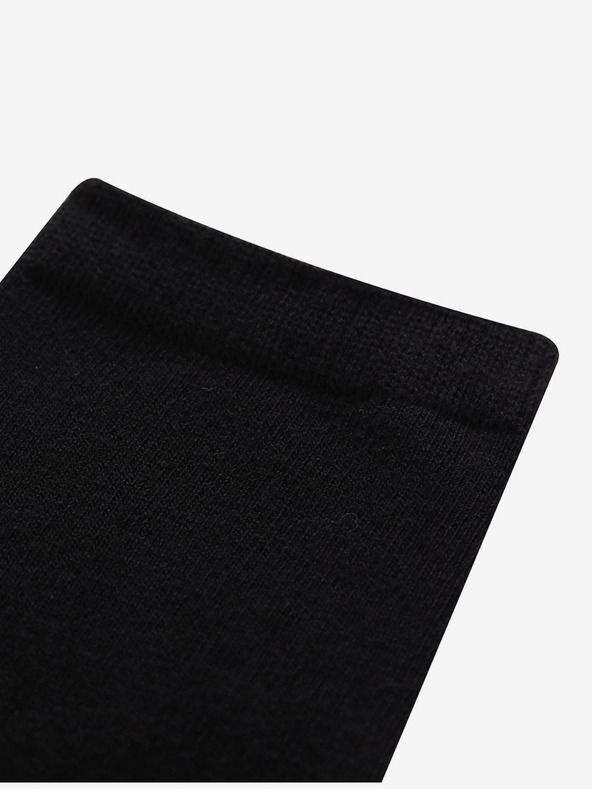 ALPINE PRO Črne unisex nogavice - 2 para ALPINE PRO 2ULIANO