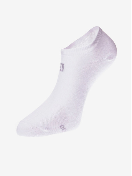 ALPINE PRO Komplet treh parov unisex nogavic v beli barvi ALPINE PRO 3UNICO