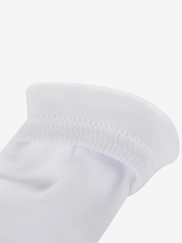 ALPINE PRO Komplet treh parov unisex nogavic v beli barvi ALPINE PRO 3UNICO