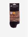 ALPINE PRO Komplet treh parov unisex nogavic črne barve ALPINE PRO 3UNICO