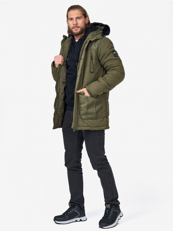 NAX Moški kaki plašč NAX REXEW