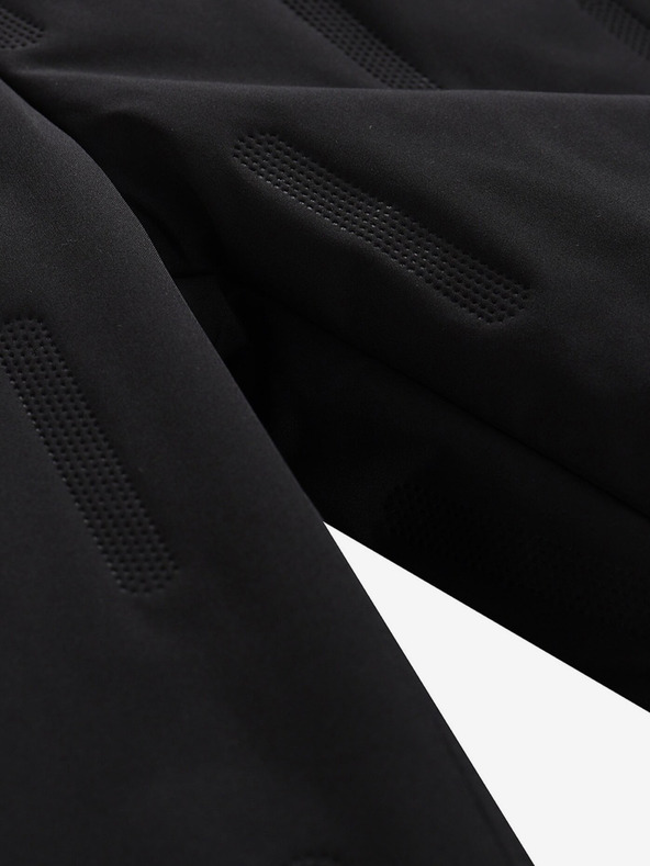 ALPINE PRO Črne otroške športne hlače ALPINE PRO GUBERO