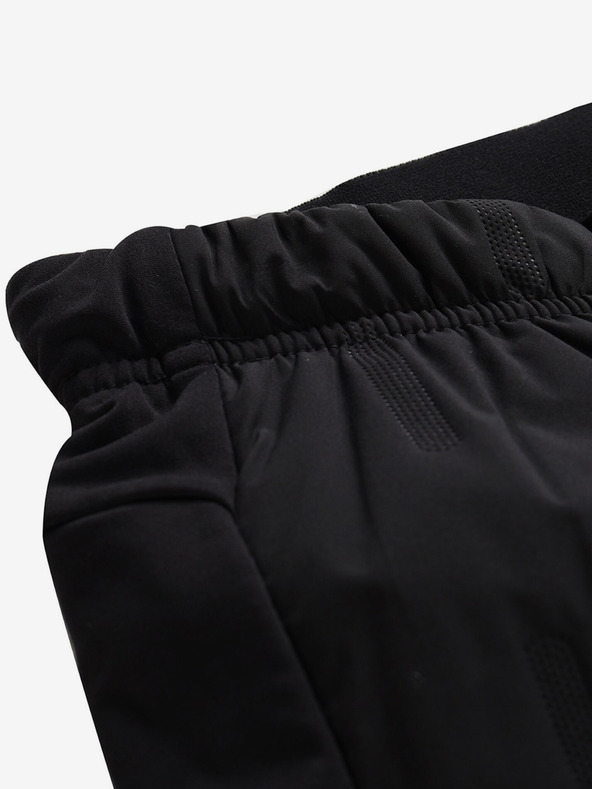 ALPINE PRO Črne otroške športne hlače ALPINE PRO GUBERO