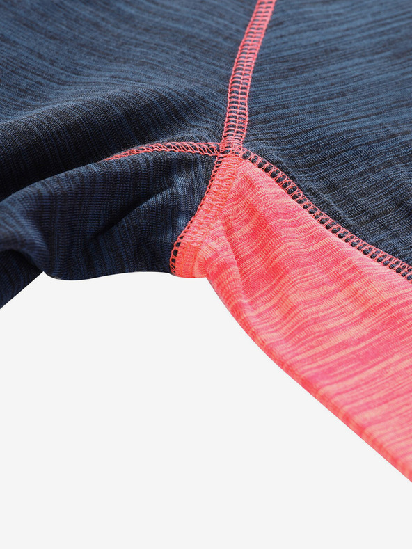 ALPINE PRO Modra in koralna ženska funkcionalna jopa ALPINE PRO Gerofa