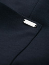 Ombre Clothing Temno modra moška jakna z žepi Ombre Clothing