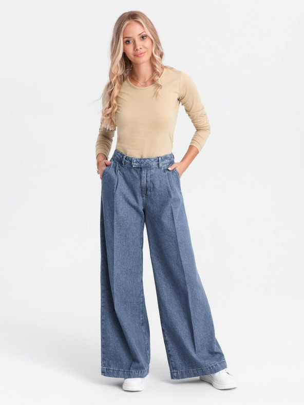 Edoti Ženska bluza z dolgimi rokavi LLR - bež EDOTI