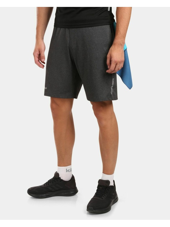 Kilpi Moške hlače za fitnes Kilpi NANTES-M črna