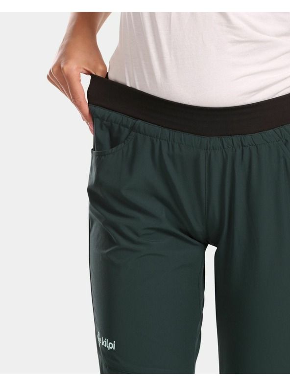 Kilpi Ženske hlače za na prostem Kilpi MIMI-W Temno zelena