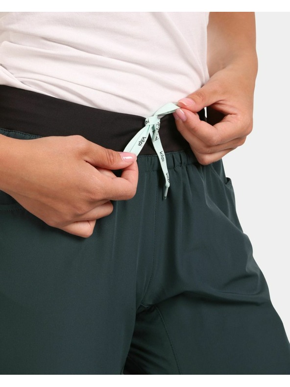 Kilpi Ženske hlače za na prostem Kilpi MIMI-W Temno zelena