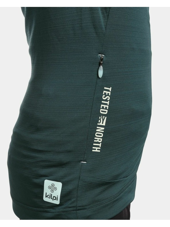 Kilpi Ženska raztegljiva jopa s kapuco Kilpi MEMPHIS-W Temno zelena