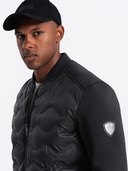 Ombre Clothing Moška prešita jakna bomber Ombre Clothing