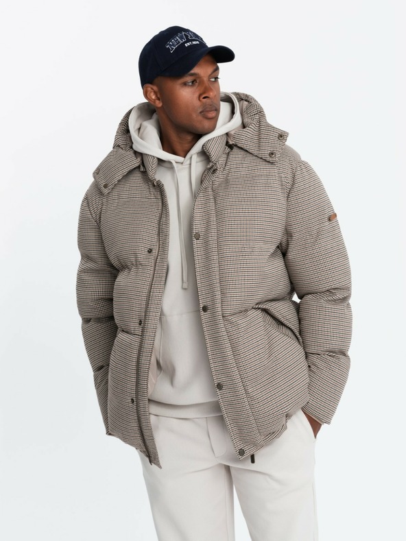 Ombre Clothing Moška močno izolirana jakna Ombre Clothing