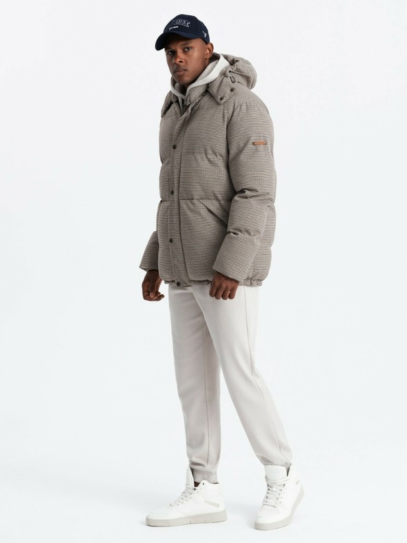 Ombre Clothing Moška močno izolirana jakna Ombre Clothing