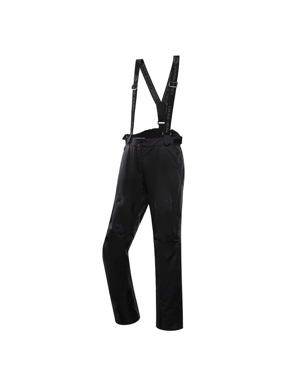 ALPINE PRO Ženske smučarske hlače z membrano ptx ALPINE PRO OSAGA črna