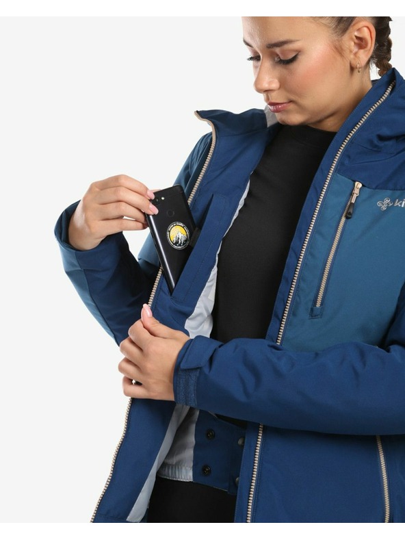 Kilpi Ženska smučarska jakna Kilpi FLIP-W Dark Blue