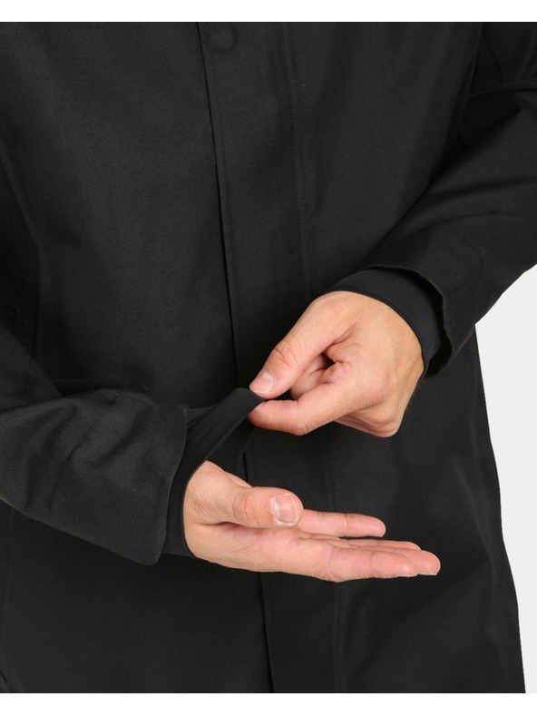Kilpi Moški nepremočljiv plašč Kilpi IVAR-M črne barve