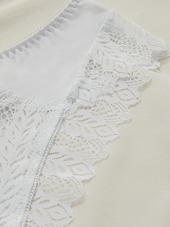 Edoti EDOTI Ženske hlače chinos, bele