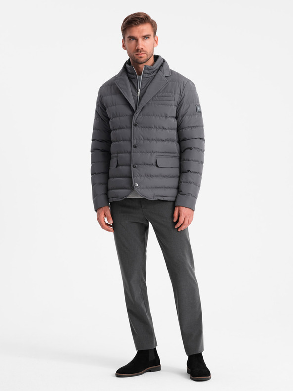 Ombre Clothing Moška prešita jakna Ombre Clothing