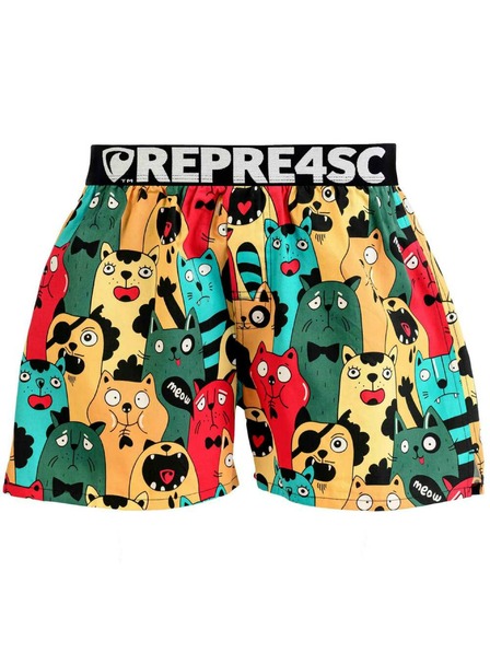 Represent Moške kratke hlače EXCLUSIVE MIKE CAT FANS Predstavljamo