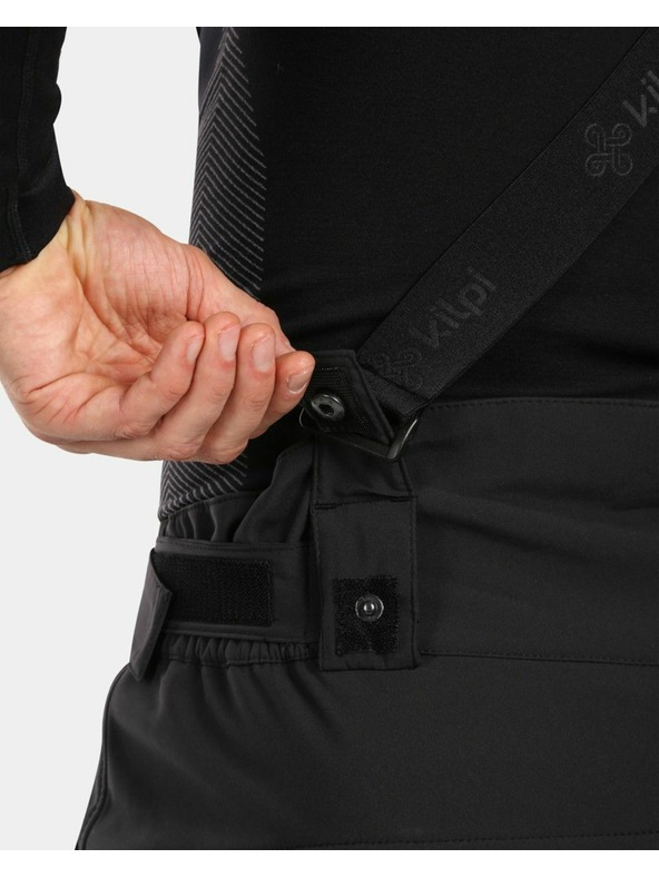 Kilpi Moške softshell smučarske hlače Kilpi RHEA-M Black