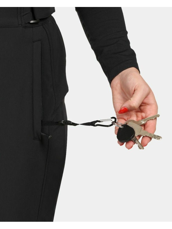 Kilpi Ženske softshell smučarske hlače Kilpi RHEA-W Black