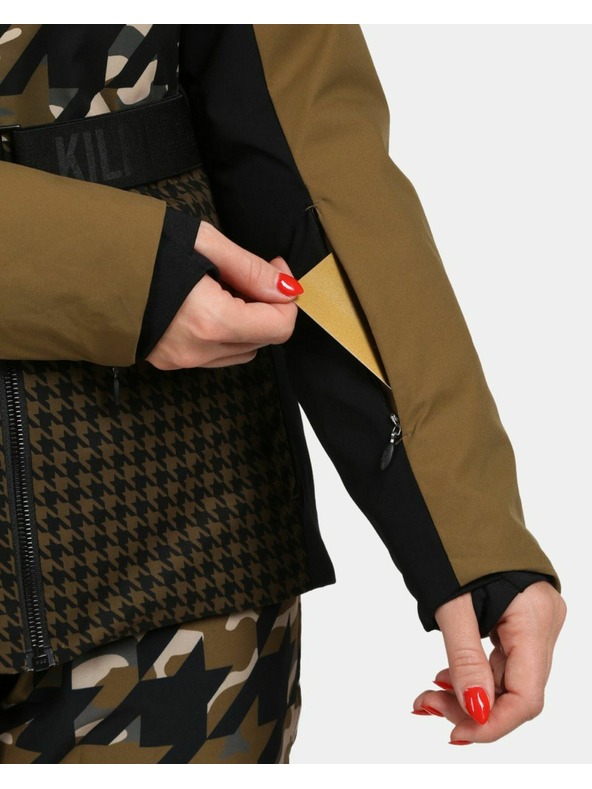 Kilpi Ženska smučarska jakna Kilpi CLAIR-W Khaki