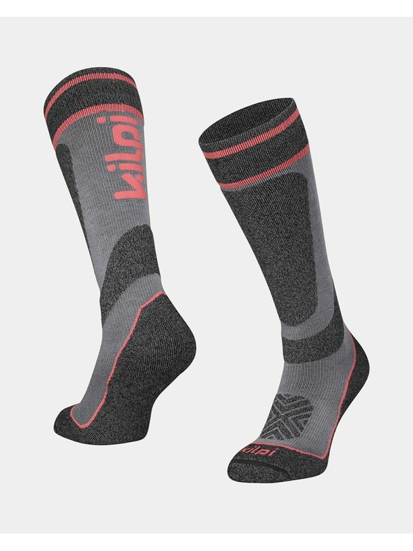 Kilpi Kilpi ANXO-J Otroške smučarske nogavice sive barve